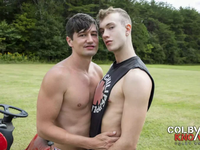 ColbyKnox – Lawn Jock with Finn August – Colby Chambers and Finn August
